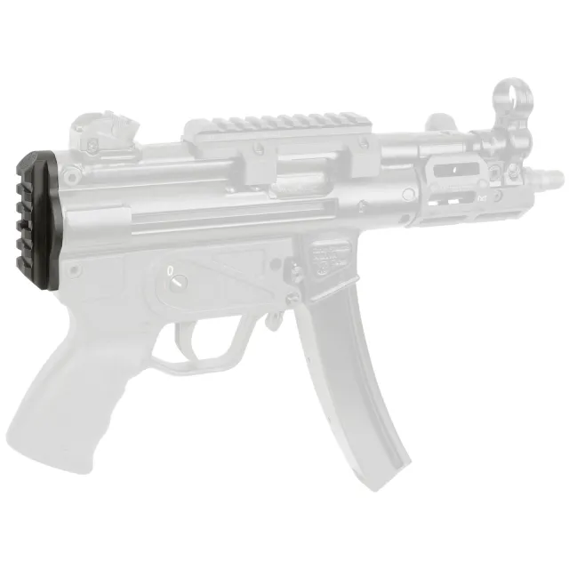 Midwest Industries MI-MP5K-PEPA End Plate Adapter Picatinny Aluminum Black - Midwest Industries for sale at Iron and Lace