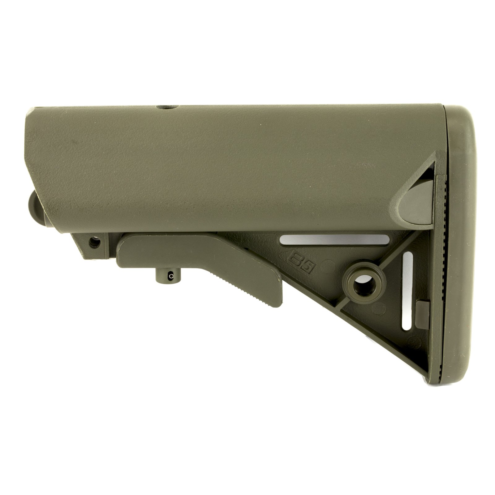 B5 Systems SOPMOD Stock Mil Spec Quick Detach Mount OD Green SOP-1097