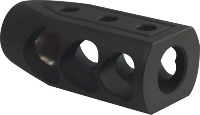 Timber reek Outdoors Beohbblc Muzzle Brake Black erakote With 49/64-20 TPI - Timber Creek