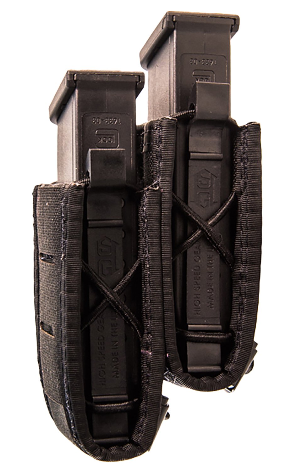 Buy High Speed Gear 41PS02BK Taco Double Duty Staggered Black Nylon Laminate, Pistol online