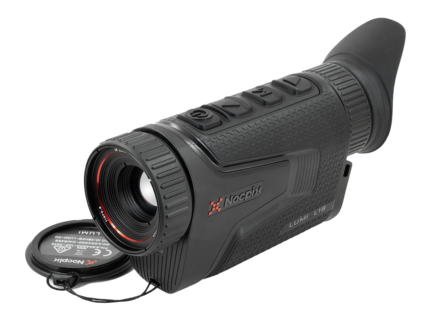 Buy NOCPIX LUMI-L19 2-4x 19mm Thermal Monocular 384x288 Black online