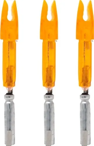 Lumenok X3 Lighted Nocks HD Orange X-Series 3-Pack - Lumenok