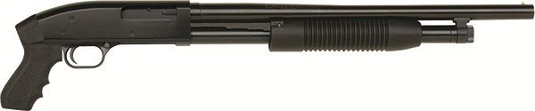 Maverick Arms 31008 88 Cruiser 12 Gauge 5+1 18.50" Blued Barrel Cylinder Bore Bead Sights Dual Extractors Anti-Jam Elevator Synthetic Pistol Grip Stock Ribbed Forearm Cross-Bolt Safety - Maverick Arms - 12 Gauge
