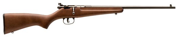 Savage Rascal 22 LR Bolt Action 16.125 in Blued Walnut Stock 1rd - SAVAGE ARMS - 22 LR