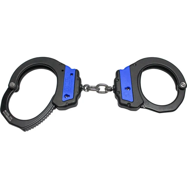 ASP Blue Line Ultra Plus Chain Cuffs Aluminum Bow - ASP