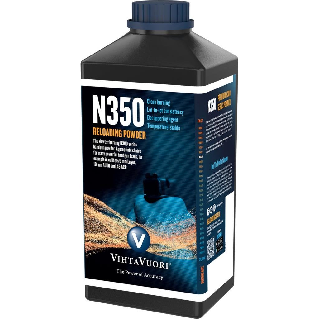 Vihtavuori T10029 N350 Handgun Powder 1lb - Slow Burning for Heavy Loads - VihtaVouri