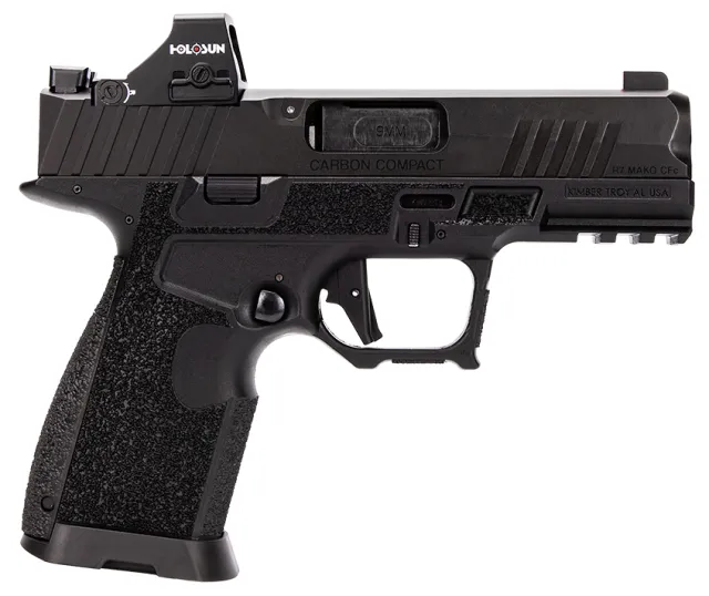 Kimber R7 Mako Carbon Compact 3.92" Barrel Matte Black with Holosun 407K Red Dot & TruGlo Night Sights, 15Rd & 2 Mags - Includes - Kimber Manufacturing, Inc. - 9mm