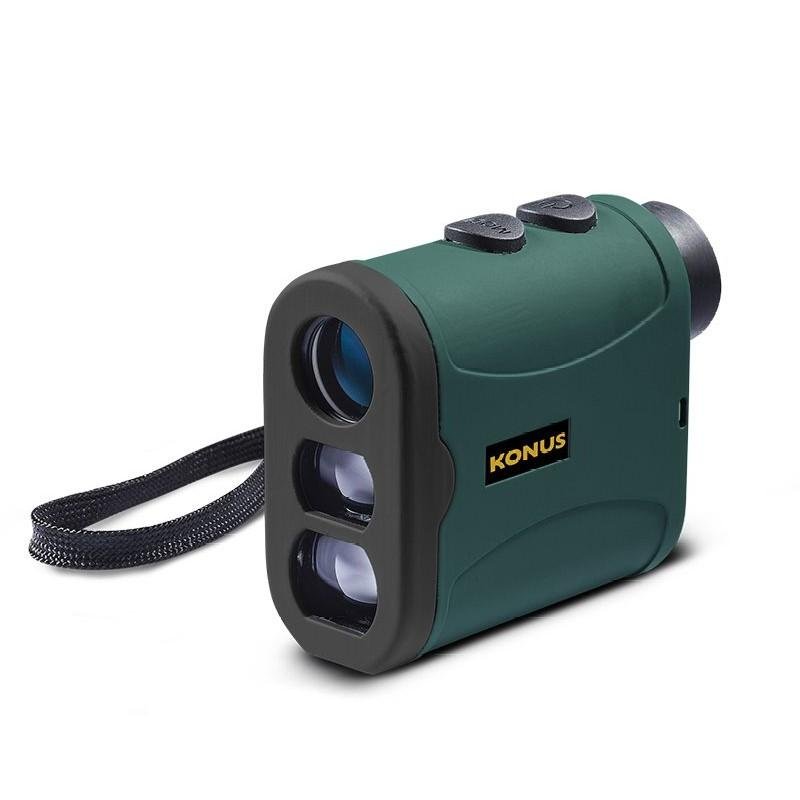 Buy Konus 7317 EVO-1200 LRF 6x25mm 1200yd Rangefinder Black Rubber Armor online