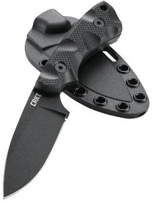 CRKT SiWi 3.3" G10 Fixed Blade Knife - SK5 Carbon Steel with Kydex Sheath - Columbia River Knife & Tool