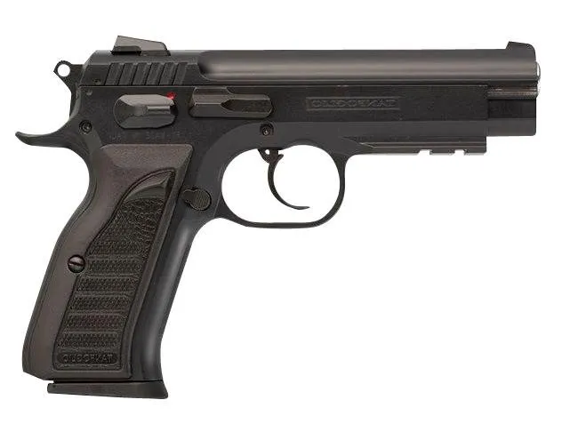 Tanfoglio TF-COMBAT-9 9mm Pistol, 4.40" Barrel, 16+1, Black Finish - Italian Firearms Group - 9mm Luger