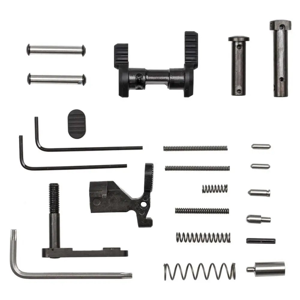 Armaspec ARM151-BLK AR-15 Lower Parts Kit Stainless .223/5.56 Black - Armaspec - .223/5.56