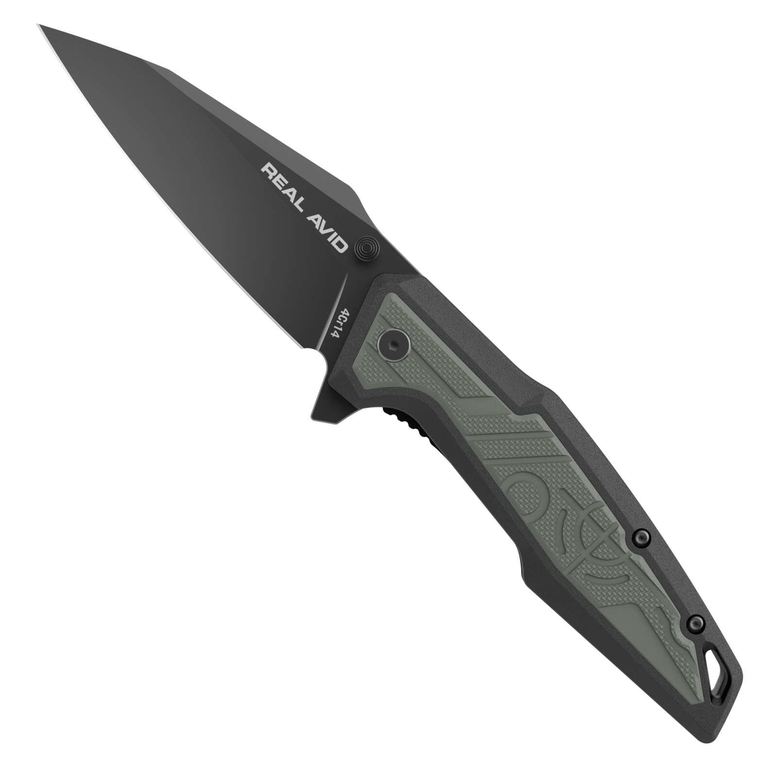 Buy Real Avid RAV-1 4Cr14 Pocket Clip Point 3.25In Black Oxide online