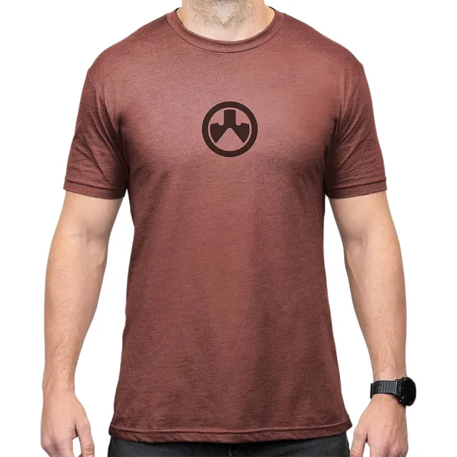 Magpul MAG1115-613-XL Icon Logo CVC T-Shirt XL Redrock Heather - Magpul Industries