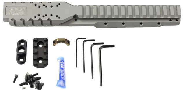 Samson 030026511 Hannibal Rail Ruger Mini-14/30 2008+ Natural Gray 0 MOA