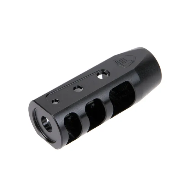 Fortis F-RED Muzzle Brake 5.56MM, Nitride Coated, Black, 2.4 oz - Fortis Manufacturing - 556NATO