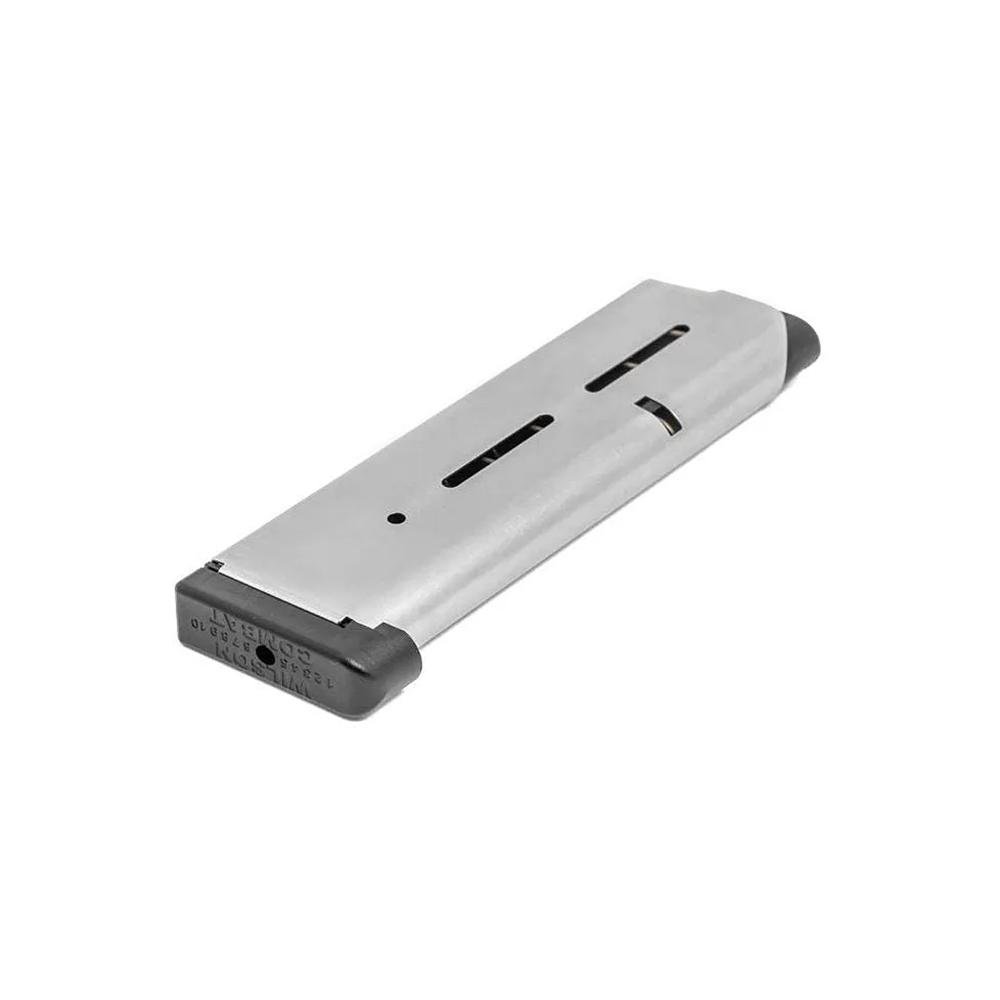 Wilson Combat 47D 1911 Magazine 8rd .45ACP Stainless Steel Base Pad - Wilson Combat - 45 ACP
