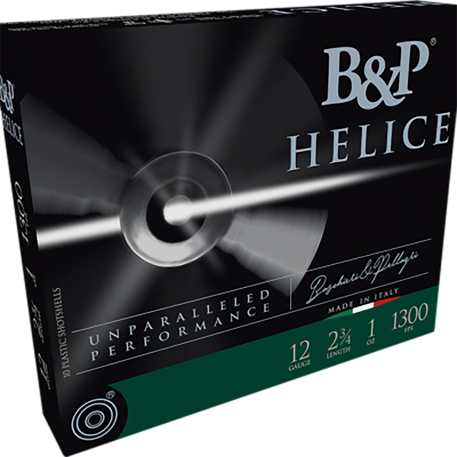Buy B&P Ammunition 12B1FE75 Helice Electro 12Gauge 2.75" 1oz 7.5Shot 10 Per Box/10 Case online
