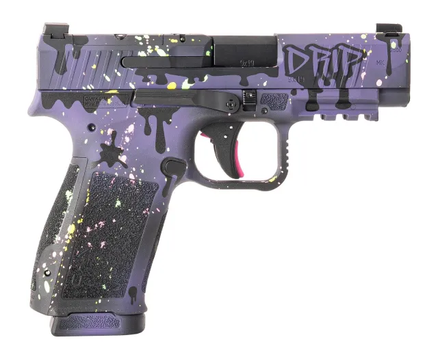 Canik MC9LS 9mm 3.64 In 17+1 Midnight Drip Cerakote HG7896DRP-N