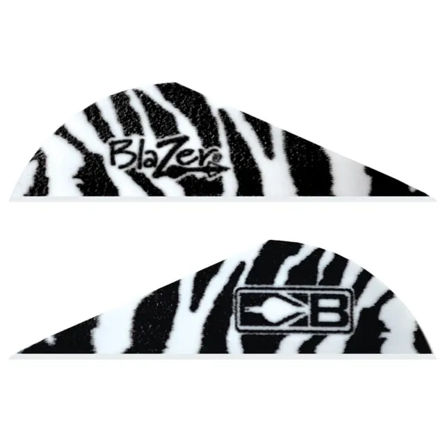Buy Bohning Blazer Vanes White Tiger 100 pk. 10832WT2 Universal Crossbow Archery 2" 6gr. online