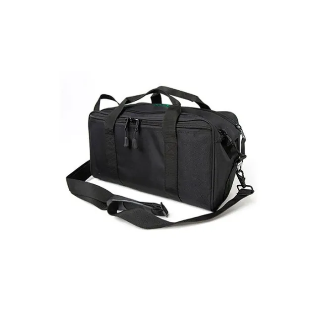 Uncle Mike's Sportsmen's Range Bag - Black, 16' x 10" x 3-3/4" Nylon Construction