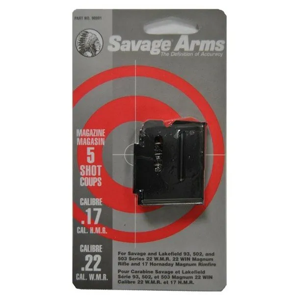 Buy Savage Arms 90001 93 Series Blued Detachable 5rd 17 HMR or 22 WMR online