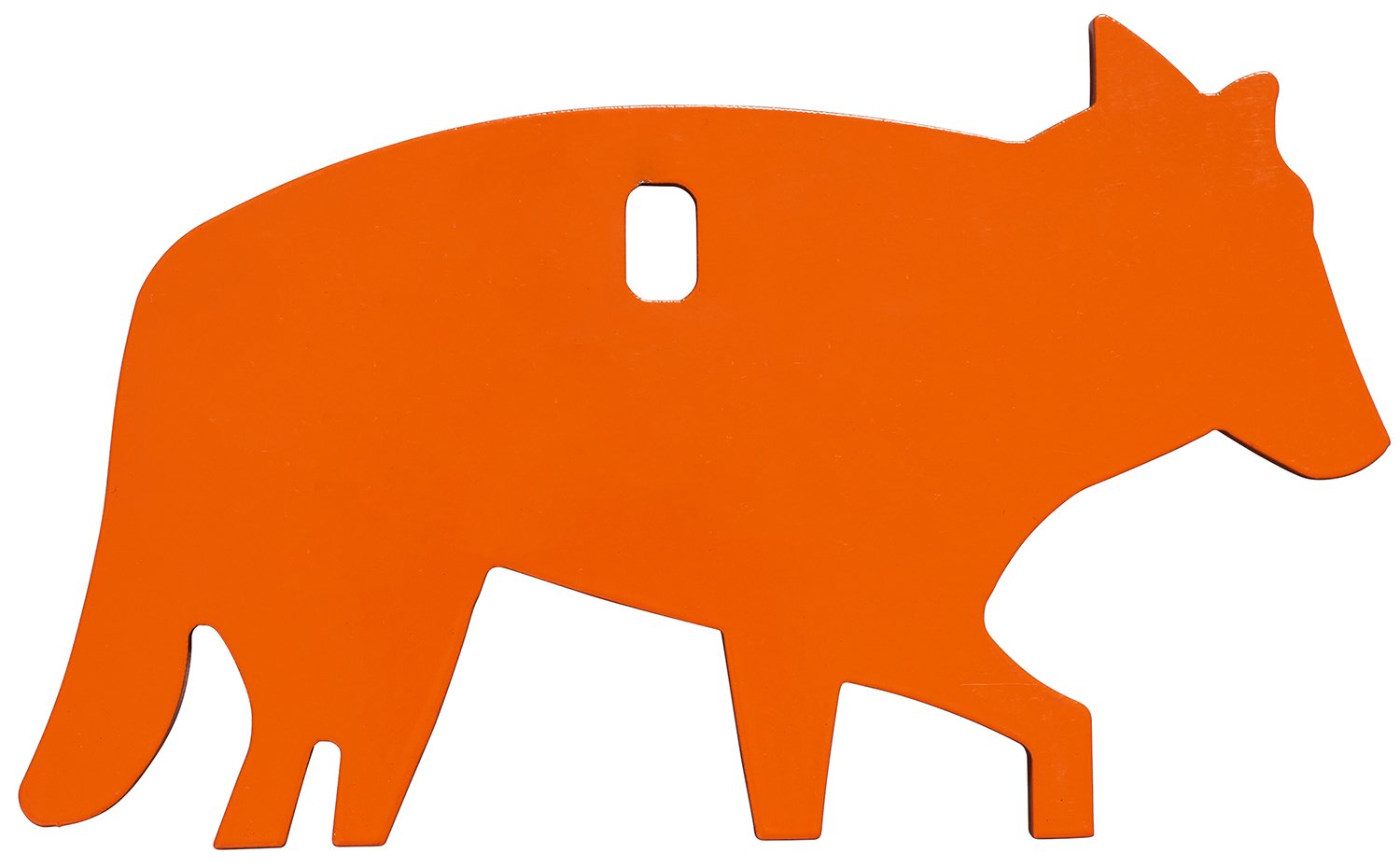 Champion Impact Steel Hanging Animal Targets 1/4 Coyote Orange - Champion - 22LR