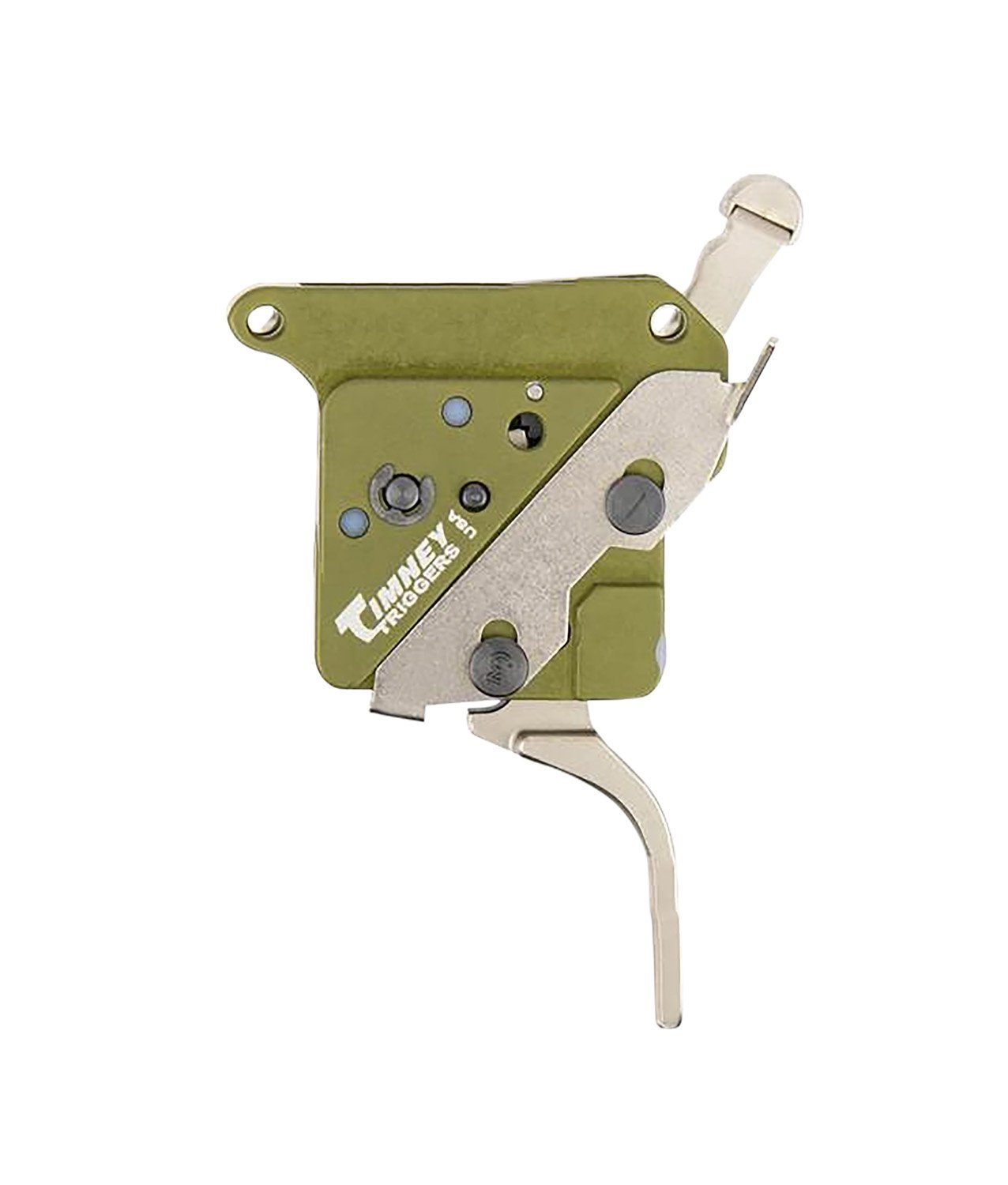 Timney 51716V2 Elite Hunter Trigger 3 lb Green/Nickel for Remington 700 - Timney Triggers