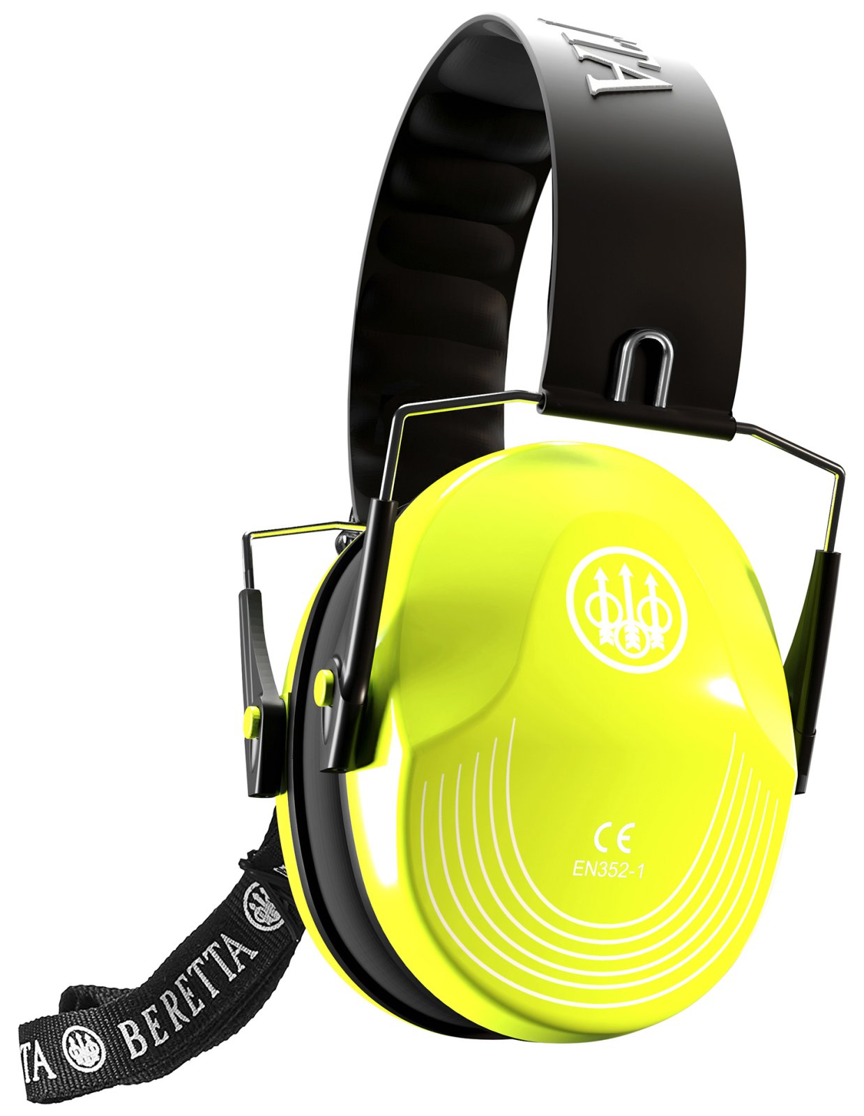 Beretta Safety Pro Earmuffs 25dB Fluorescent Yellow/Black - Beretta