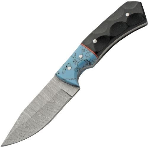 SZCO Rite Edge DM1404TR Turquoise Micarta Skinner Knife - SZCO Rite Edge