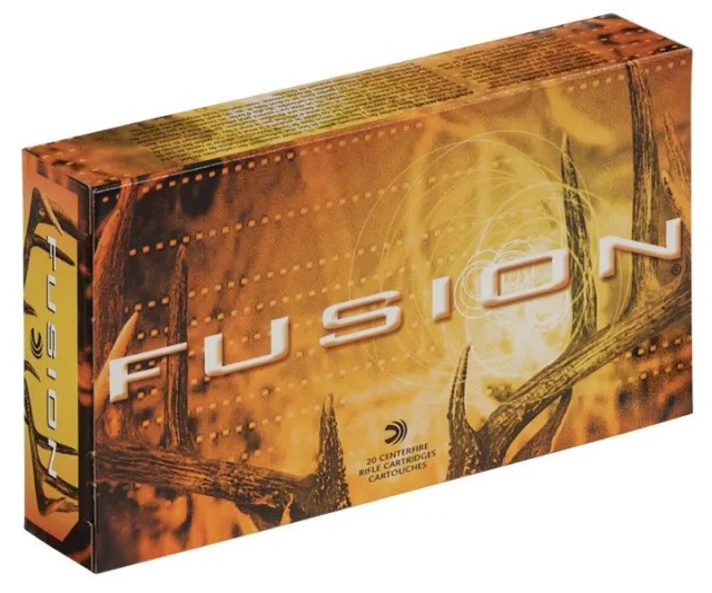 Federal F350LFS1 Fusion 350 Legend 160gr Soft Point Rifle Ammo - 20 Rounds, High Retention, Deep Penetration