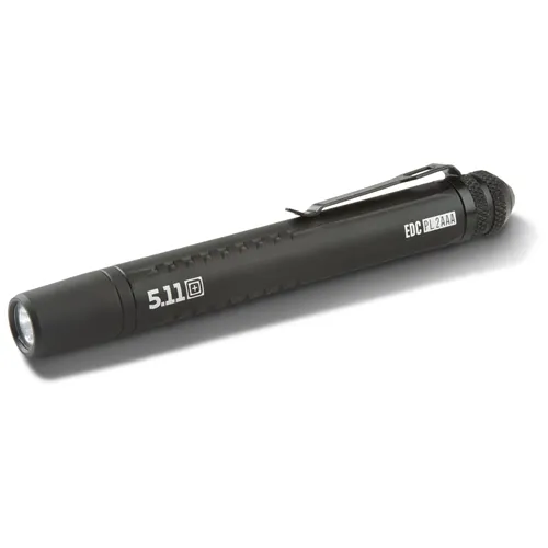 5.11 Tactical EDC PL 2AAA LED Flashlight 2-AAA Pocket Black - 5.11 Tactical