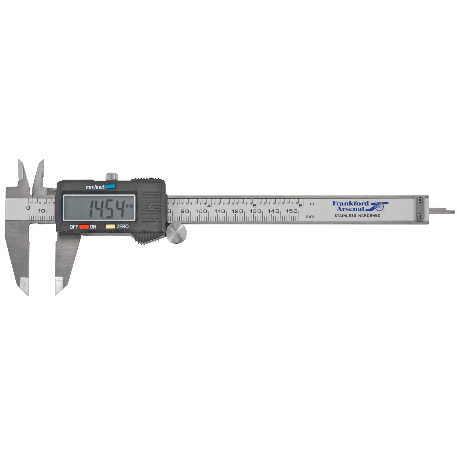 Frankford Arsenal 672060 Electronic Caliper 6 in Stainless Steel - Frankford Arsenal - Multi