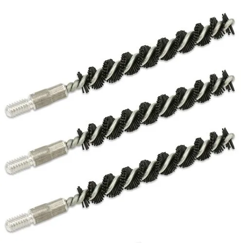 Bore Tech 3/PK NYLON RIFLE BRUSH .243 CAL / 6MM 8/32 M THR