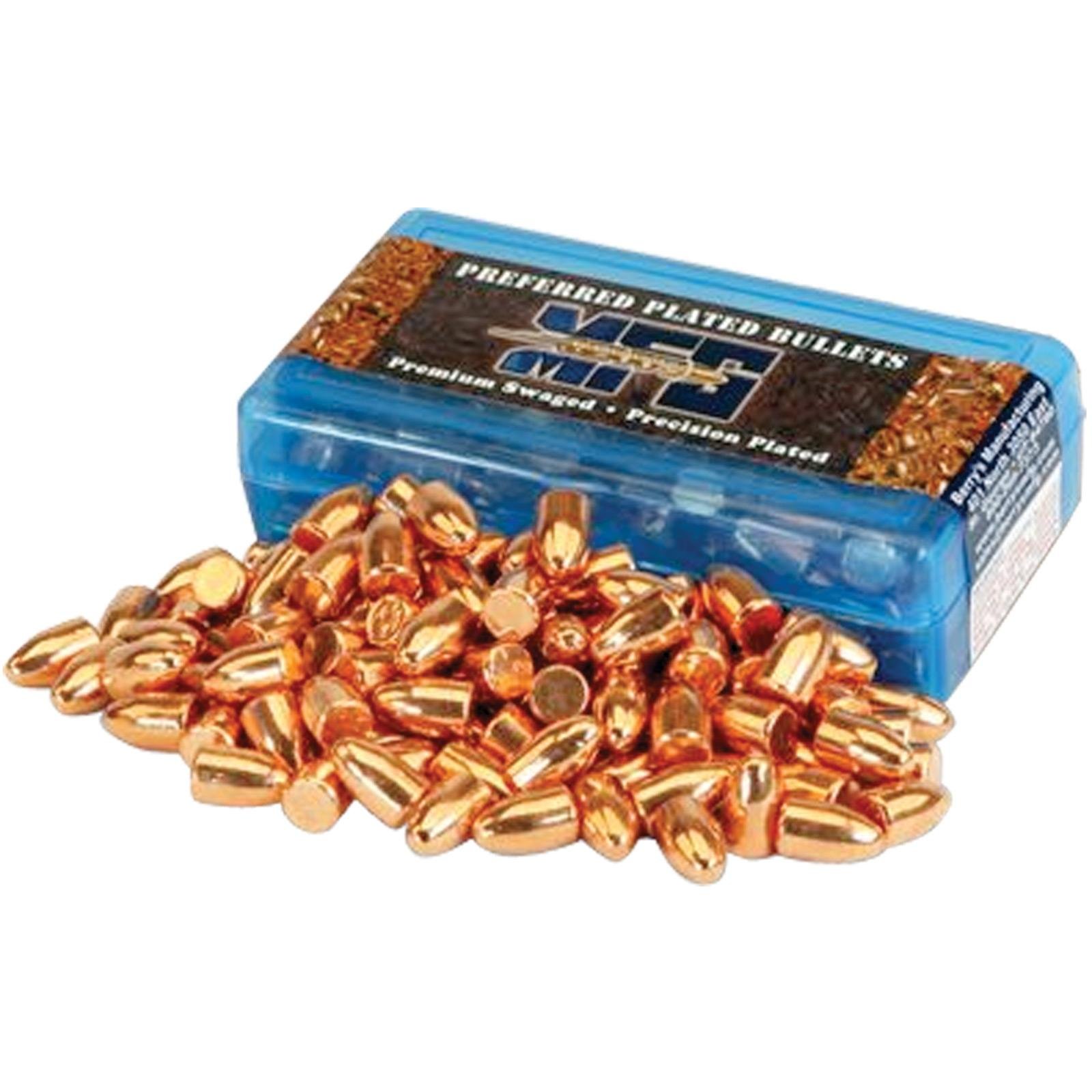 380 Caliber .356 Diameter 100 Grain Flat Base Roun - Berry's Mfg - 0.380