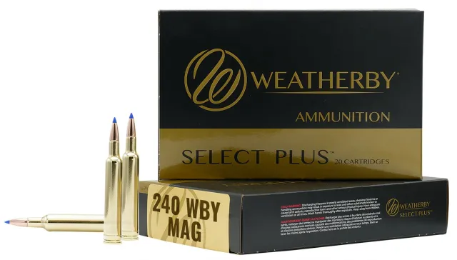 Weatherby B24080TTSX 240 Weatherby Magnum 80 Grain Lead Free 20 Rounds - Weatherby - 240 Wby
