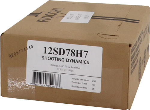 Buy Fiocchi 12GA 2.75" 7/8OZ #7.5 1350FPS Shotgun Ammo 250RD Case online