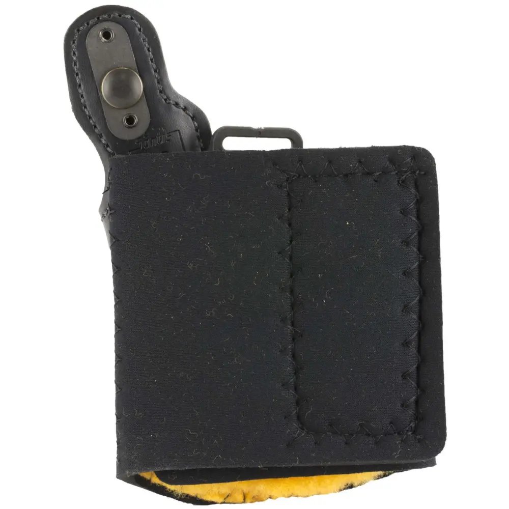 DeSantis 014PC8BZ0 Die Hard Ankle Holster RH Leather for Glock 43 Black - DeSantis