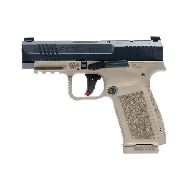 DEMO Canik Mete MC9LS Handgun 9mm Luger 17rd Magazine 3.64 Barrel Optic Ready Black Slide FDE Frame - Century Arms