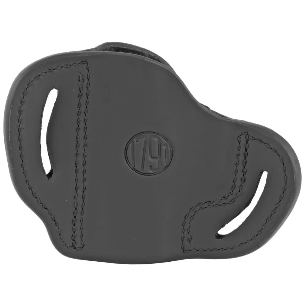 1791 Gunleather BHC-SBL-R Compact Stealth Black Right-Hand OWB - 1791 Gunleather