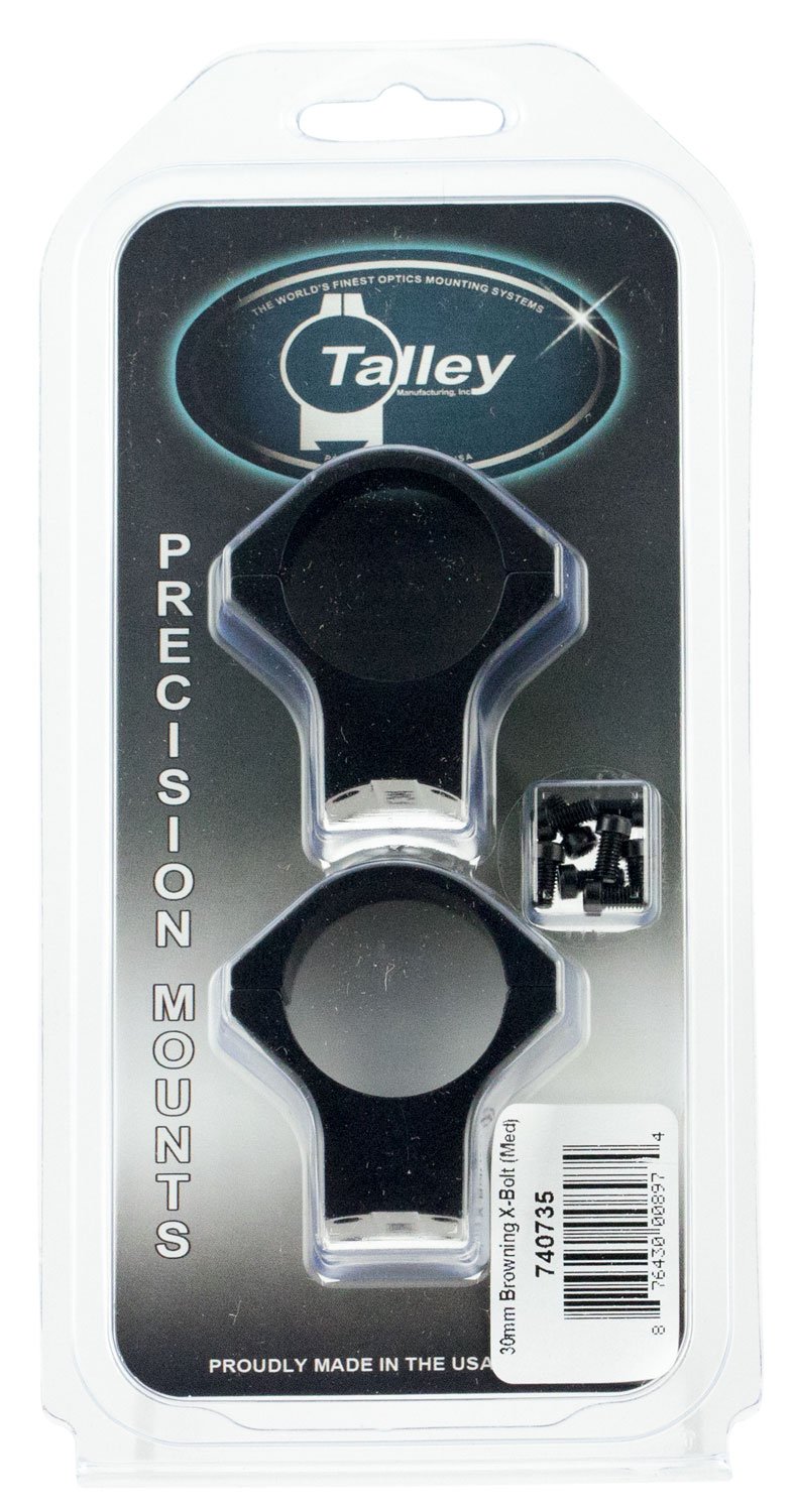 Buy Talley 740735 Scope Mount/Ring Combo 30mm Medium Matte Black X-Bolt online