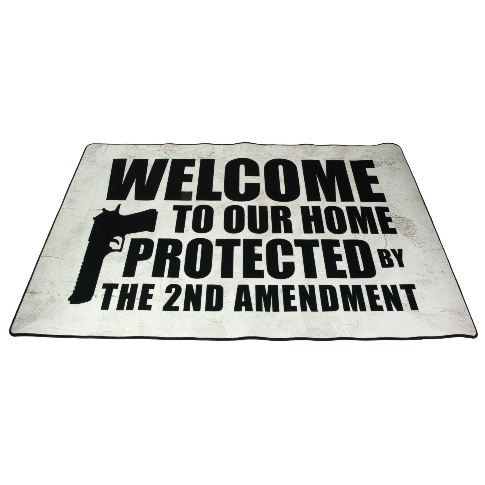 Buy TekMat TEK-42-2AMENDMENT-U Door Mat, 2nd Amendment, Black, 25"x42" online