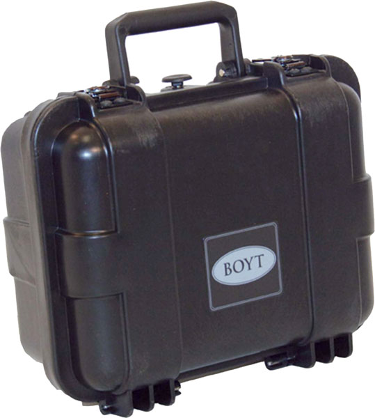 Boyt H11 Handgun/Ammo Case Black, 120D Polypropylene, 11"x8"x5.25" - Boyt