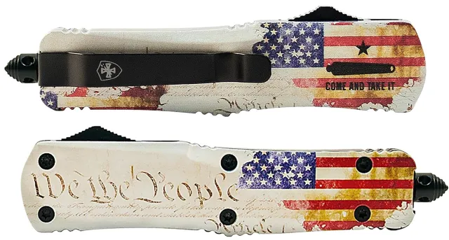 Templar SWTP131 We The People 3" OTF Dagger Black 440C SS Blade - TEMP
