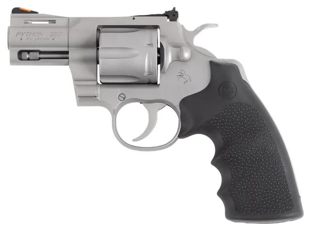 Buy Colt ZPYTHONSM2RTS Python .357 Mag 2.5" Matte SS Rubber Blemished Revolver online