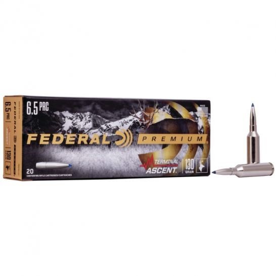 Federal P65PRCTA1 6.5 PRC 130 Grain Terminal Ascent 20 Rounds