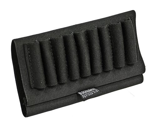 Buy Blackhawk 74SH00BK Rifle Buttstock Shell Holder 9rd Black Nylon online