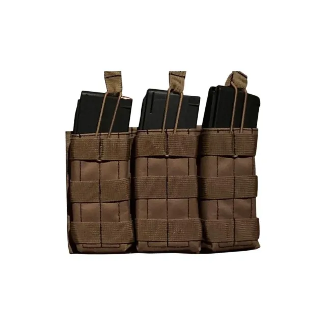 Buy Advance Warrior Solutions Open Top Triple Mag Pouch Tan online