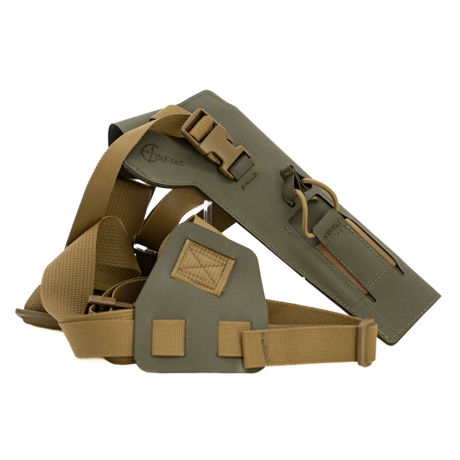 Cole-TAC VW104 Varmint Wrangler Chest Holster Ranger Green - Cole-TAC
