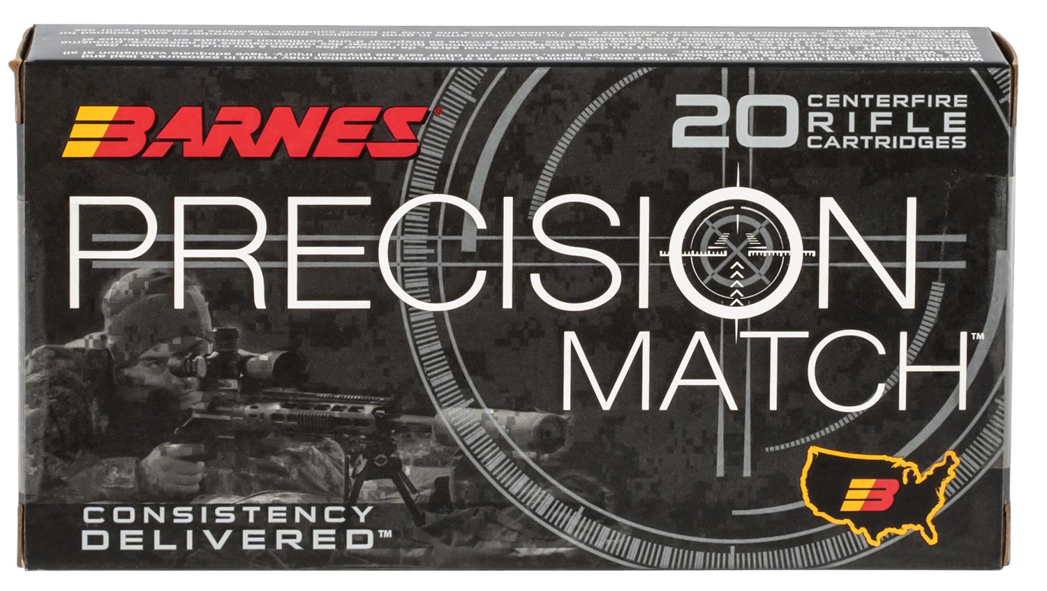 Barnes 30742 .260 Rem 140gr Open Tip Match Boat Tail Ammo 20 Rounds - Browning - 260 Rem