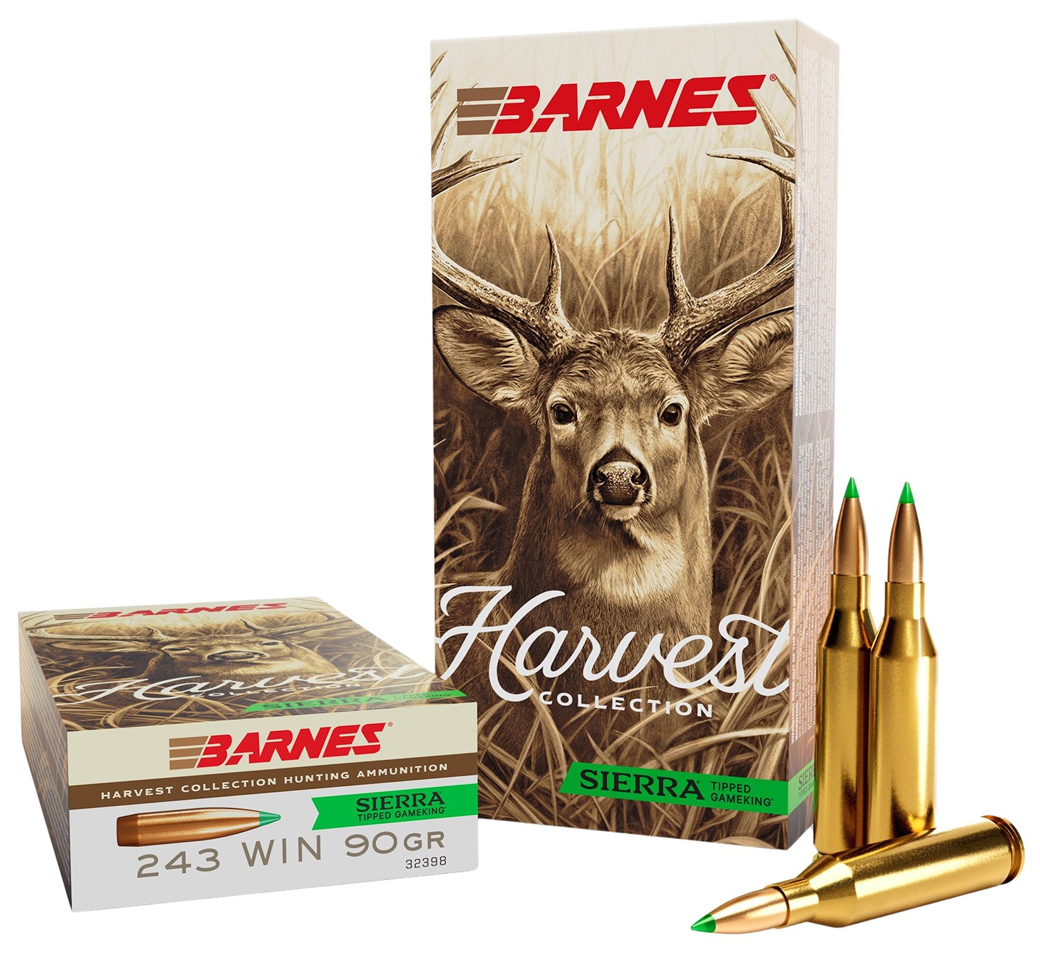 Buy Barnes Bullets Harvest .243 Win 90Gr Sierra Tipped GameKing 20 Box 32398 online